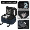 thumbnail image 4 of 16" Travel Laptop Backpack with Handle Airline Approved Full Open Carry on Business Daypack for Women Men Travel Essentials Casual Hiking, 20L, Blue, 4 of 7