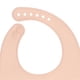 thumbnail image 3 of Silicone Bib Soft Waterproof Silicone Neck Fasteners Spill Pocket Dishwasher Safe Baby Silicone Bibs for 10 to 72 Months Pink, 3 of 4