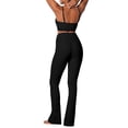 thumbnail image 5 of Funidos Flare Leggings for Women Yoga Pants Soft High Waist Bootcut Leggings Tall Long Bootleg Pants for Women, 5 of 5