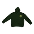 thumbnail image 1 of Sudaderas George Para Hombre, Estampado Basketball Verde Pino Talla M, 1 of 4