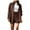 Coffee a2, variant on qolati Two Piece Sets for Women Solid 2 Piece Outfits Oversized Button Down Long Sleeve Shirt and High Waist Drawstring Shorts Set 2024 Fashion Texture Lounge Tracksuits