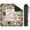 E Type#1, variant on Christmas Mahjong Mat 31.5 x 31.5 Inch Waterproof Noise Dampening Base with Carry Bag, Wide Application Mahjong Table Mat, Reliable for American Mahjong Mat Events
