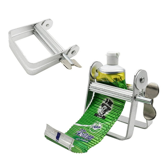 tredstone Outil de Rouleau à Main de Distributeur de Dentifrice de Presse-Étoupe d'Alliage d'Aluminium Type 1