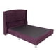 thumbnail image 3 of Box Base Cama Queen Size + Cabecera Zefyr Morado Dicasa  Zefyr Velvet, 3 of 8