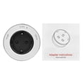 thumbnail image 2 of Track Sockets Power Track Socket Outlet Electric Mobile Track Socket Power Track Adapter for Office Kitchen and Living Room, 2 of 4
