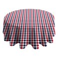 thumbnail image 4 of Christmas Round Tablecloth 60x60in(153x153cm) – Waterproof Polyester Table Cover with Full Print Design, Wrinkle Resistant & Washable for Kitchen Dining Party Decor, 4 of 6