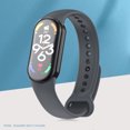 thumbnail image 2 of Correa de reloj Color sólido Correa de reloj inteligente Silicona a prueba de agua para Xiaomi Mi Band 8, 2 of 9