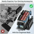 thumbnail image 5 of Switch 2 Games Organizer Station Tower with Joy-Con Charger, Joy-Con 2 Charging Dock with RGB Light, Storage and Organizer for Games, Switch 2 TV Dock, Pro Controller, Accessories Kit, 5 of 7