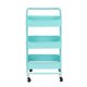 thumbnail image 1 of Carrito Organizador Multiusos Onof Onof CAMAA De Metalico 3 Niveles C/ Agarradera Color Turquesa, 1 of 2