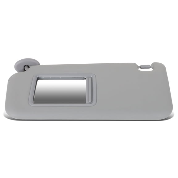 DNA Motoring Factory Style Left Driver Side Gray Sun Visor Sunshade for 2006-2012 Toyota RAV4
