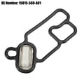 thumbnail image 4 of Unique Bargains Solenoid Gasket Spool Valve Filter Screen Replacement Fit for Honda 15815-5G0-A01 Black, 4 of 6