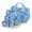 Blue, variant on TeqHome 5Pcs Portable Baby Diaper Bag Tote Durable with Diaper Pad Food Bottle Bag for Mom Dad Travel Daycare Dark Blue