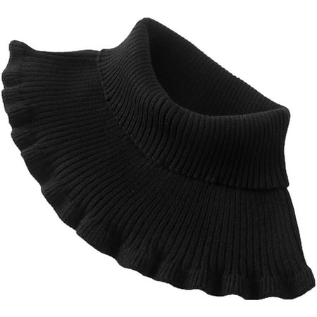 Head High Collar Warm False Neck Chimney Heating Scarf Gaiter Miss