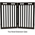 thumbnail image 5 of Arf Pets Freestanding Dog Gate, 2 Panel Extension, 360° Configurable, 40" Wide - Brown, 5 of 6