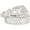 03-white (Silver Buckle), variant on CHUNTIAN Rhinestone Belt for Men Women Western Cowboy Cowgirl Bling Studded Leather Belt for Jeans Pants