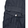 thumbnail image 2 of Mens Distressed Belted Cotton Cargo Shorts, 2 of 5