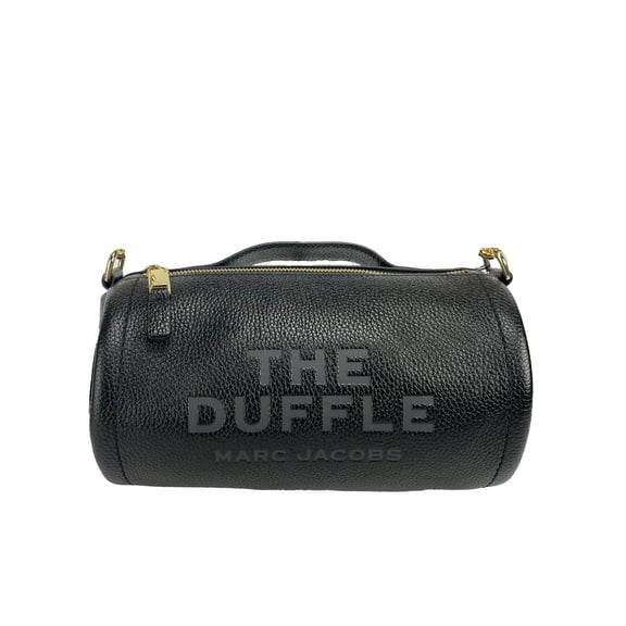 Marc Jacobs The Duffle Bag Black Leather Crossbody Bag Purse