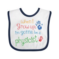 Inktastic Future Physicist Science Boys or Girls Baby Bib