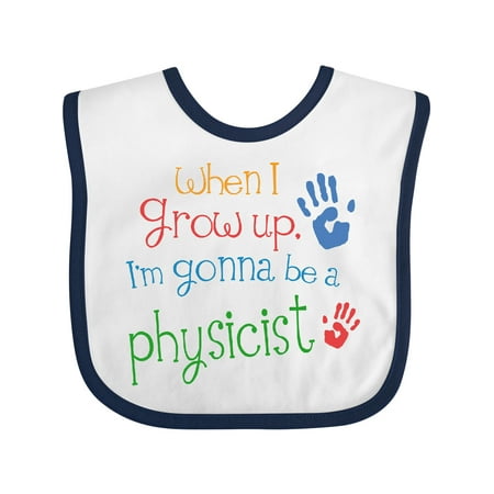 

Inktastic Future Physicist Science Gift Gift Baby Boy or Baby Girl Bib