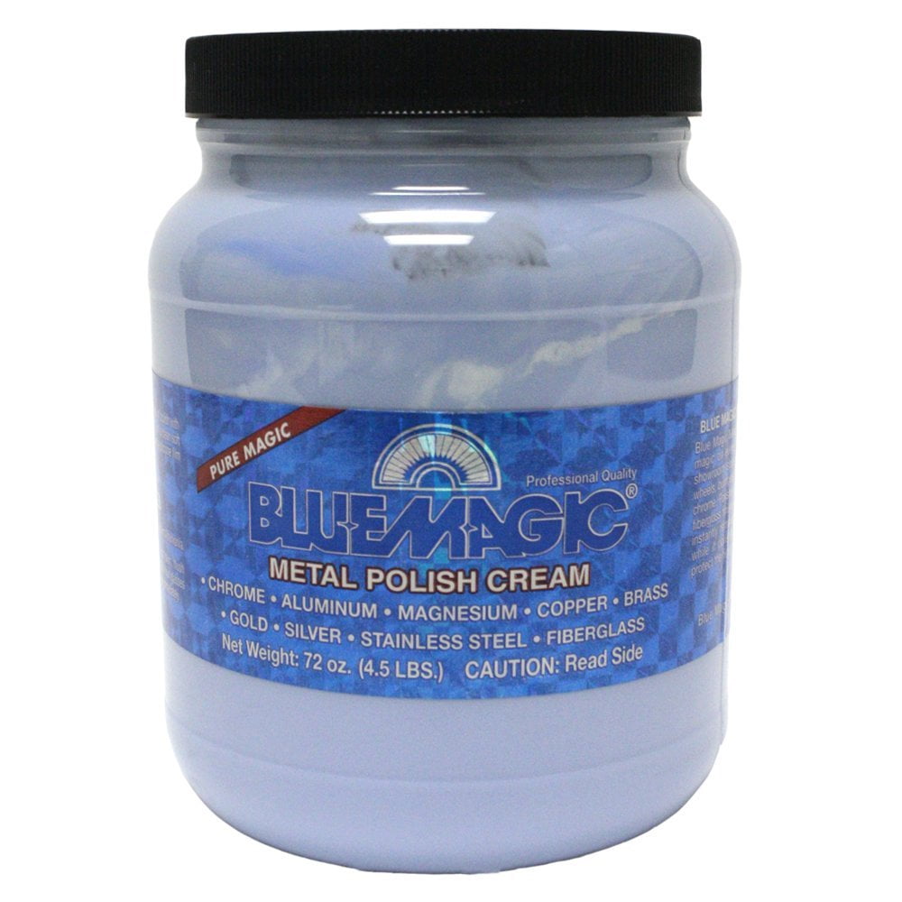 Blue Magic 550 Metal Polish Cream, 72.oz 72.Ounce