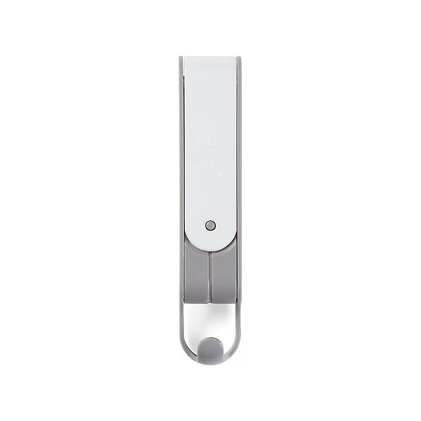Moyic Gancho sin perforación para montar en la pared, ganchos para colgar en la parte trasera de la puerta plegable, colgador de toallas multiusos, Almacenamiento y organización del hogar Gris Moyic HA065032-03B