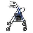 thumbnail image 2 of Andador plegable Drive Medical RTL10261BL con asiento - Asas y asiento ajustables, color azul, 2 of 5
