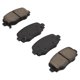 thumbnail image 2 of Pastillas De Freno Traseras De Cerámica Premium De Calidad 1001-1809C Compatibles Con Jeep 2015-2023 (Compass Renegade); 2016-2023Fiat 500X; Dodge Hornet 2023; 2024 Alfa Romeo Tonale, 2 of 5