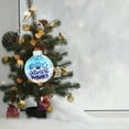 thumbnail image 4 of PuSpu Christmas Tree Hangings 2D Beach Christmas Ornament Christmas Hanging Decoration Indoor, 4 of 6