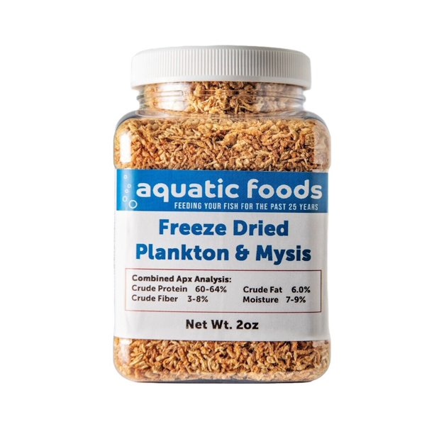 Plankton & Mysis Shrimp Freeze Dried Floating Small Plankton/Mysis