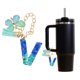 thumbnail image 3 of Ofertas Únicas 1 Pc Colgante de Taza de Agua Letra V con Borlas de Mariposa para Oficina Azul Verde Aleación Plástico, 3 of 5