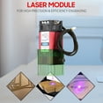 thumbnail image 2 of 450nm 40W Module with Protective Cover Fixed Focal Length Engraving Head High Speed Engraver 3D Printer Router Module for DIY Craft Wood Leather Fabric Paper Cutting Engraving, 2 of 7