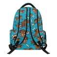 thumbnail image 2 of Jeiento 17 Inch Backpack for Kids Cute Dachshund 600D Breathable School Bag with Multi-Pockets for Elementary Ages 9-12, 2 of 8