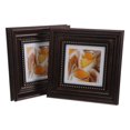 thumbnail image 1 of OULII 2 Pcs Cadres Photo Rétro Élégants en Résine Café pour Décoration de Salon et Chambre, 1 of 4