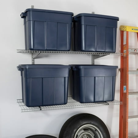 Rubbermaid Roughneck Rugged Stackable Storage Tote Container (6 Pack)