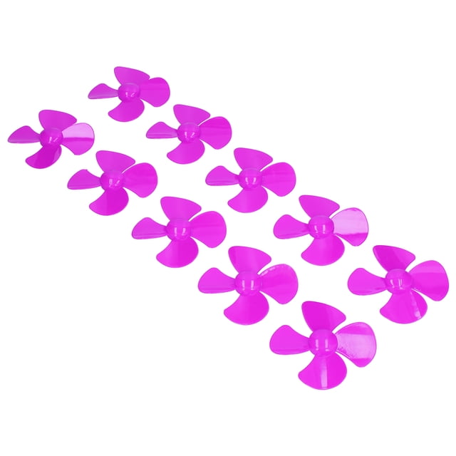 40mm Plastic Propeller, 4 Blade Propeller, Large Wind & Large Thrust, DIY Toy Accessories, Remote Control Car Model, Suitable for, Outer Diameter 40mm, Inner Hole 2mm