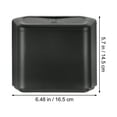 thumbnail image 2 of Hanging Trash Can Garbage Holder Waste Bin Auto Car Mounted Rubbish Trash Bin, 2 of 7