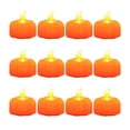 thumbnail image 1 of 12pcs Halloween Calabaza Luces LED Calabaza Decoración de Halloween Batería Desarrollado, 1 of 6