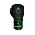 thumbnail image 3 of Athllete Durable and Comfortable Boxing Gloves Men and Boxing Gloves Women, Extra Thick Padding for Beginner Boxers and Training Fitness, Ideal for Both Men Boxer and Women Boxer (Black/Green, 12 oz), 3 of 6
