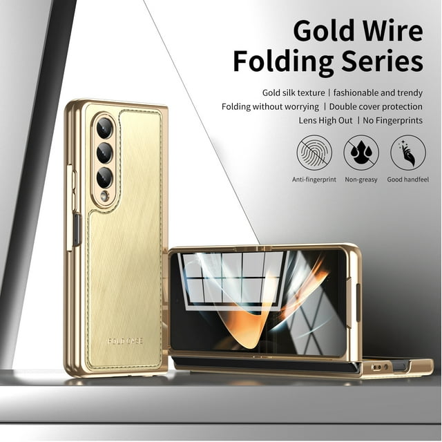 TYJKeJi Case Drop Resistant Shockproof Case For Samsung Galaxy Z Fold 3 For Samsung Galaxy Z Fold3