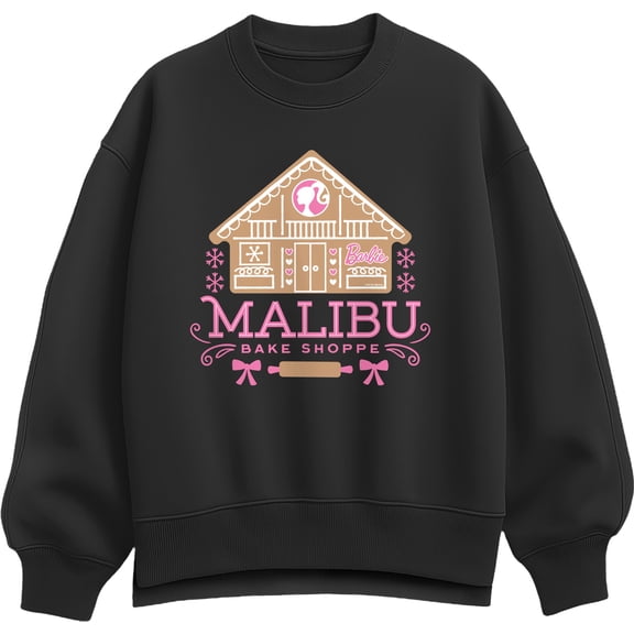 Barbie - Malibu Bake Shop - Women's Oversized Fleece Crew Sweatshirt