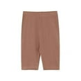 thumbnail image 2 of Gubotare Girls Shorts Girls Bike Shorts Girls Bike Shorts Summer Shorts for Girls Toddler Dance Short Kids Biker Shorts 1T 2T (Brown,1-2 Years), 2 of 3