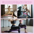 thumbnail image 7 of Lockways Resistance Bands Loop Set of 6 Exercise Bands Non-Slip Resistance Bands for Fitness Physical Pilates Yoga with Carry Bags, 7 of 7