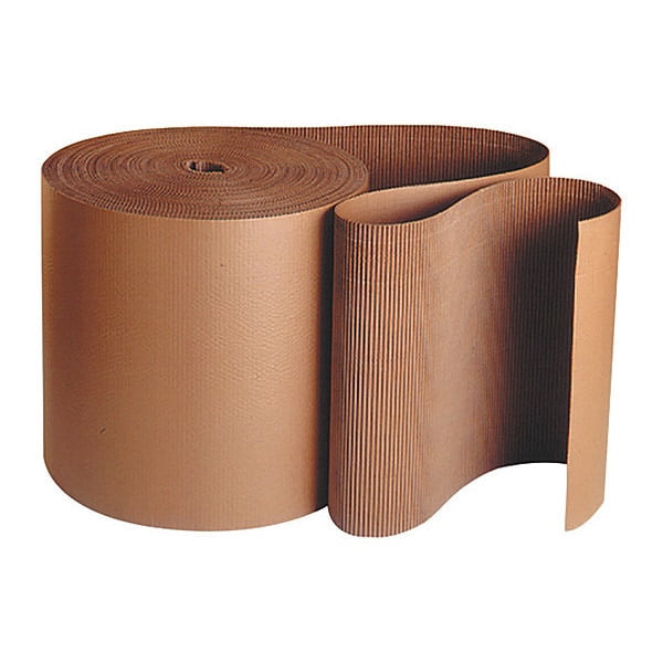 Box Partners Singleface Corrugated Roll B-Flute 24" x 250' Kraft 1/Roll SF24B