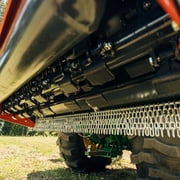 Titan Attachments 3 Point 60in Flail Mower with 16in Hydraulic Side Shift, 40-50 HP Mowing Attachment for Category 1 Tractors and Loaders