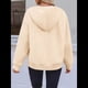 thumbnail image 4 of Sudadera con Capucha para Mujer, Sudadera con Cremallera, Moda de Otoño, Chaquetas de Larga, Ropa de Invierno, Conjuntos Albaricoque XL, 4 of 8