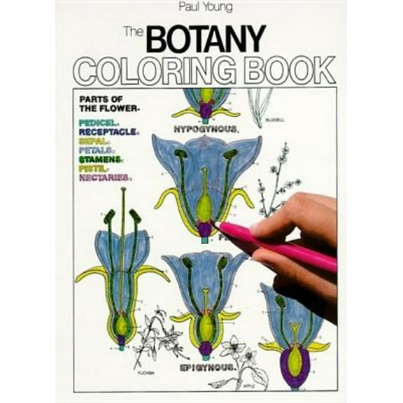 Pre-Owned Botany Coloring Book (Paperback) 9780064603027
