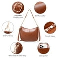 thumbnail image 3 of HuaAngel Shoulder Bag Fashion Retro Large Capacity Tote Bag for Women with Two Shoulder Strap, 3 of 6