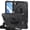 Black, variant on Case for Apple iPad Air 11 Inch 2026/2025/2024 M4 M3 M2, with Pencil Holder Military Grade Protection Rotating Stand Hand Strap Shoulder Strap Bumper Rugged Case for iPad Air 11",Black