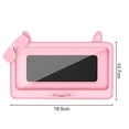 thumbnail image 5 of Dujiujun Waterproof Phone Case Anti fog High Clarity Sensitive Hand Free Support Punch Free Bathroom Phone Holder Plastic Box for Phones Up to 6 8 Inches, 5 of 7