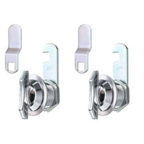 5/8 Inch Thumb Operated Offset Cabinet Locks Keyless Non-Locking RV Cam Lock 2 Pcs